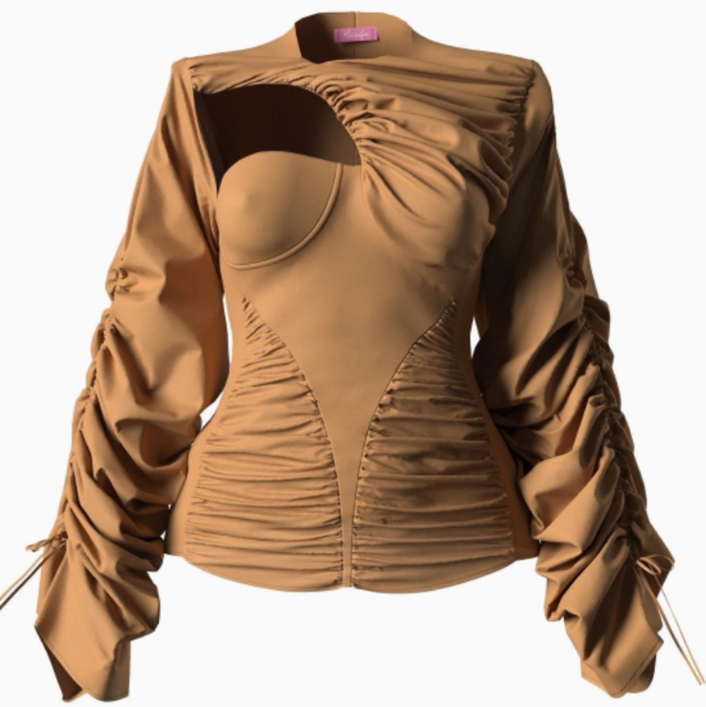 Brown top